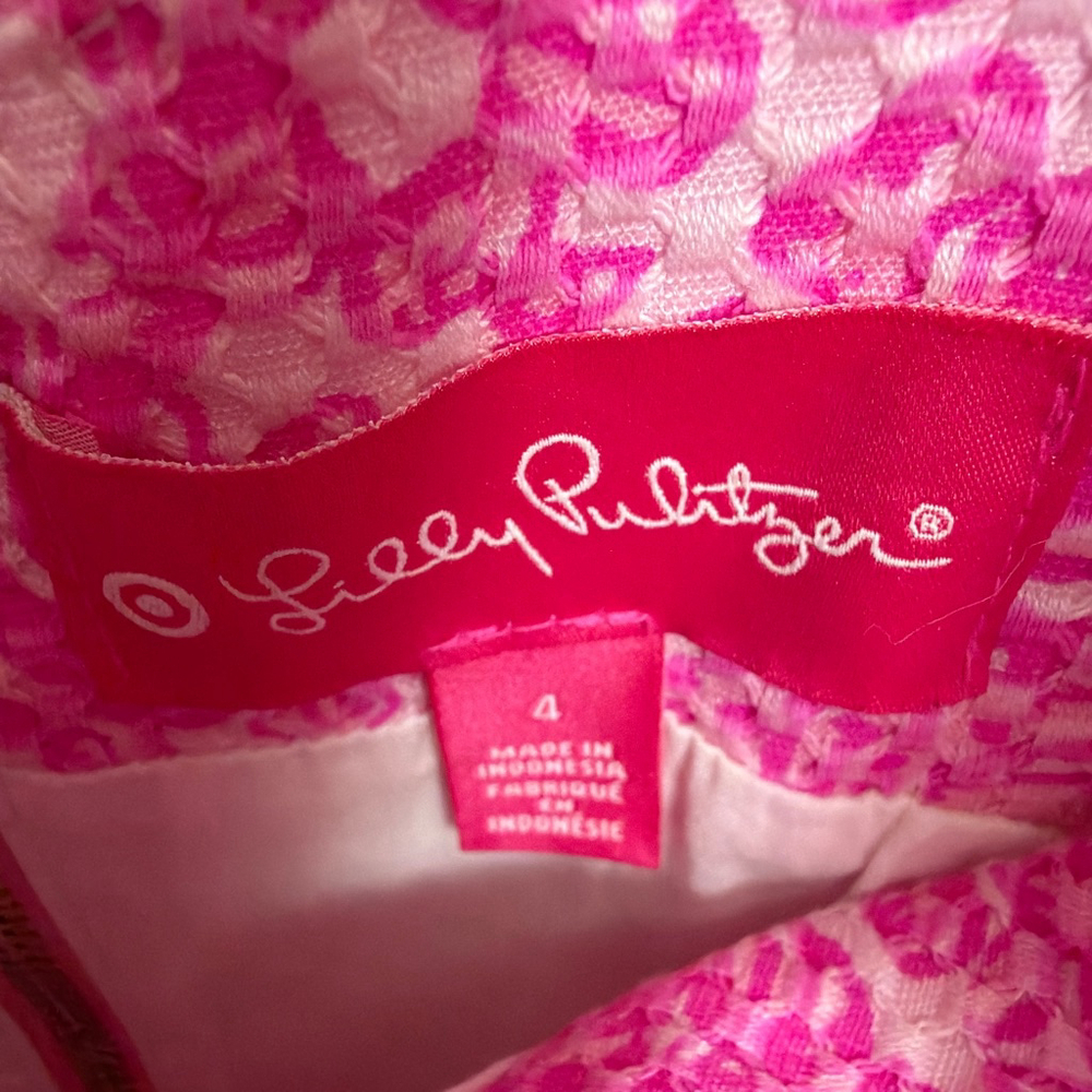 Women's Lilly Pulitzer For Target Shift Dress 2015 Preppy Resort Wear Size 4 - Picture 3 of 6